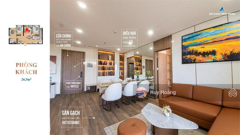 Cơ hội đầu tư căn 2pn tầng cao the sang residence  view biển + sơn trà  giá cực cạnh tranh