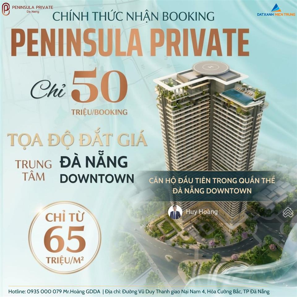 Căn hộ hạng sang 40 tầng tại tâm điểm downtown  giá chỉ từ 65 triệu/m2 bao gồm nội thất