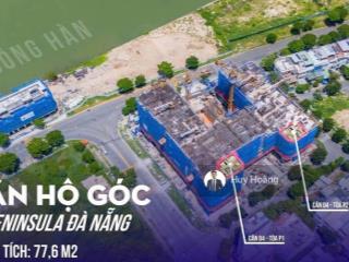 Căn góc 2pn giá tốt tại dự án peninsula đà nẵng  ưu đãi khủng lên tới 1,6 tỷ vnđ!