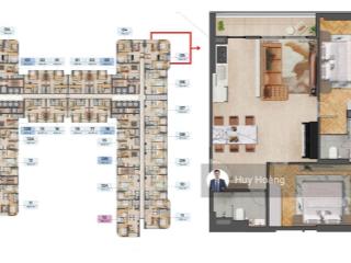 Căn góc 2pn vip 96m2 peninsula đà nẵng  view kép núi sơn trà & biển mỹ khê!
