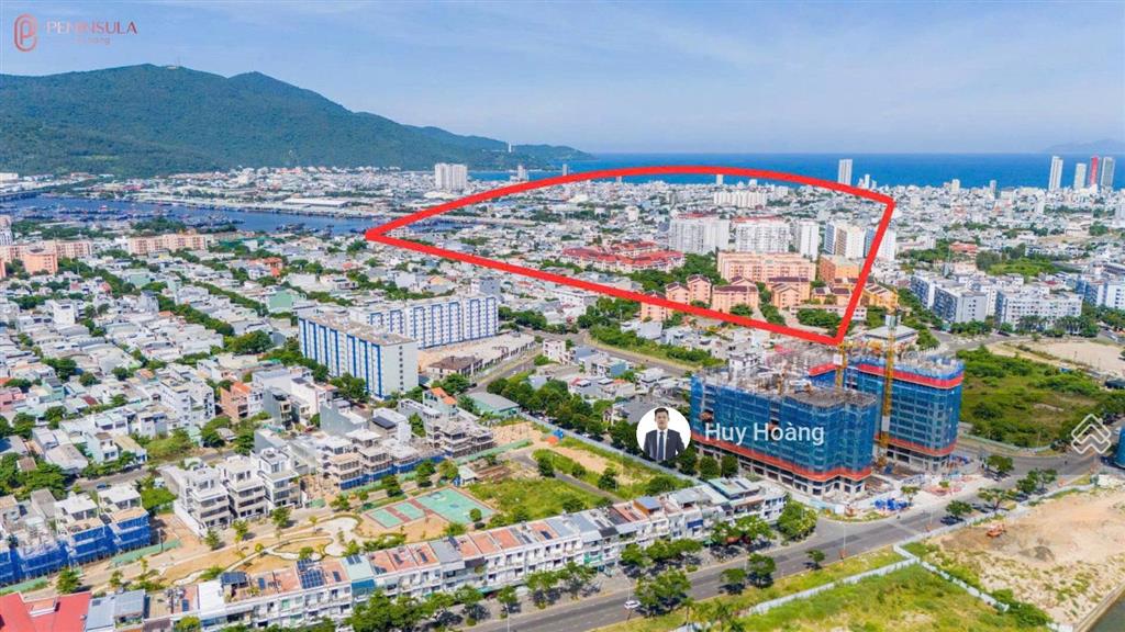 Căn góc 2pn vip 96m2 peninsula đà nẵng  view kép núi sơn trà & biển mỹ khê!