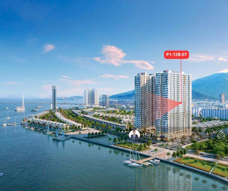 Căn 2pn tầng trung view sông hàn, pháp hoa  trục p1  hướng đông nam  giá 4,7 tỷ!