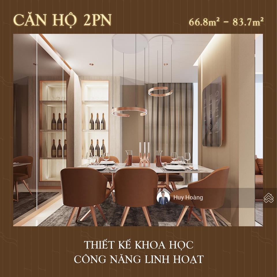 Căn 2pn mira tower regal complex không gian sống hoàn hảo, view sông biển