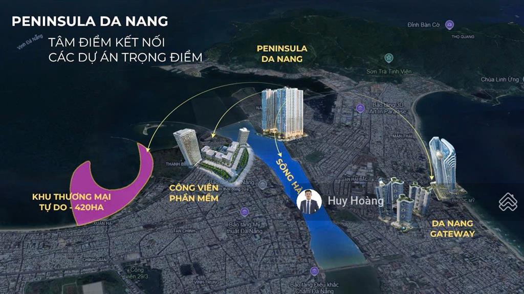 Căn hộ 3pn view panaroma sông hàn tầng cao ngắm pháo hoa tuyệt đẹp  cam kết giá tốt
