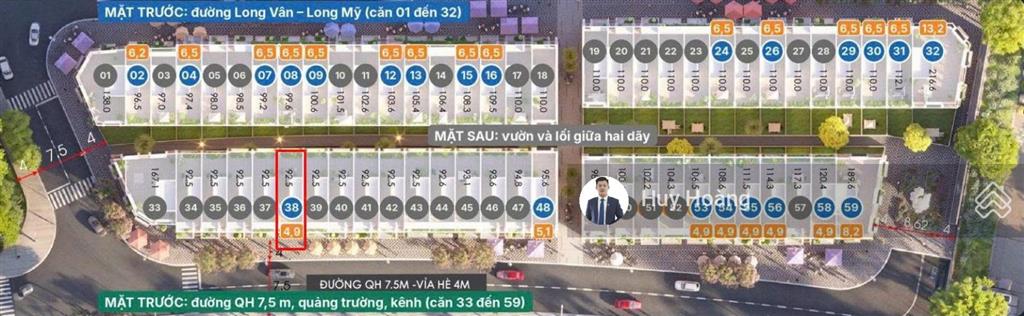 Suất ngoại giao  nhà phố 5 tầng mặt tiền sông  dự án solera quy nhơn