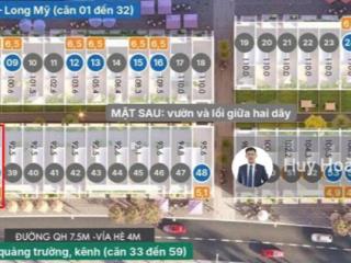Suất ngoại giao  nhà phố 5 tầng mặt tiền sông  dự án solera quy nhơn