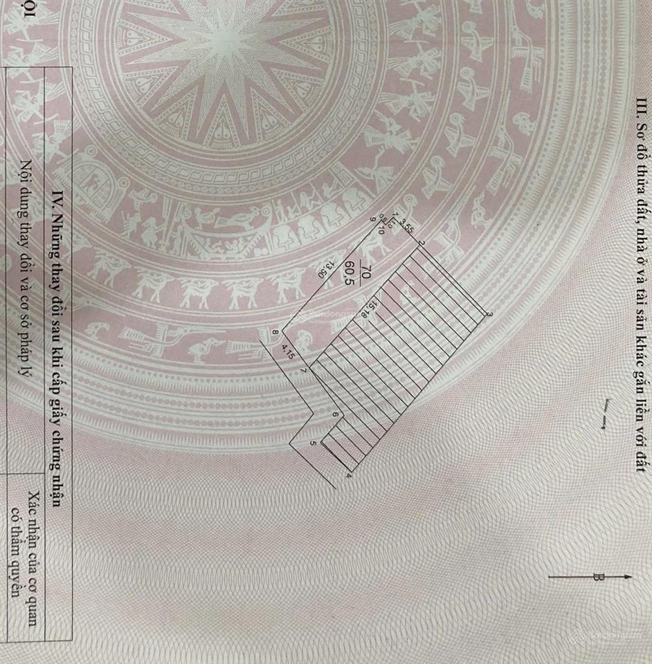 Bán 60,5m đất đông mỹ, đất cách đường ô tô tránh chỉ 10m