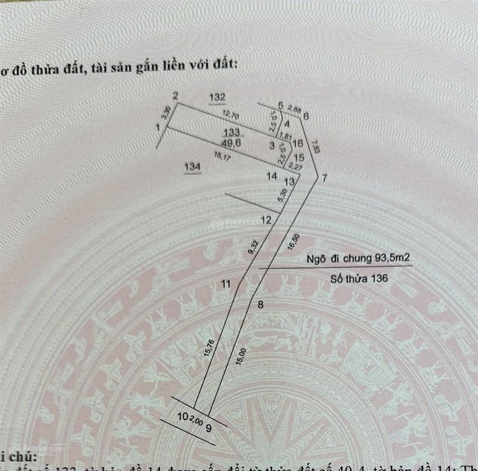 Ngõ xuân thọ, đông mỹ nam phù, 50m giá hơn 5 tỷ nhà sẵn 2 tầng, thiết kế gồm 3 phòng ngủ,