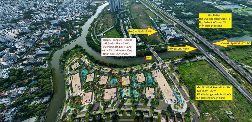 Căn góc 3pn thoáng, view đẹp đa góc nhìn  98,5m²  thanh toán 1tỷ217.  0908 453 ***