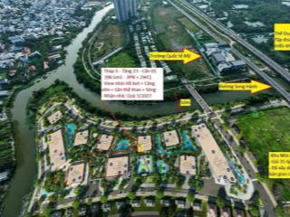 Căn góc 3pn thoáng, view đẹp đa góc nhìn  98,5m²  thanh toán 1tỷ217.  0908 453 ***