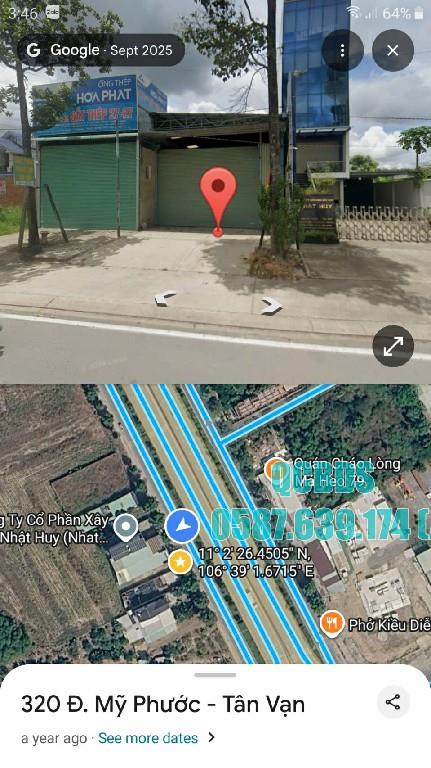 Tìm Mua Đất Xưởng Mỹ Phước Tân Vạn Có Sẵn Xưởng 200m2 LH 0587.639.174