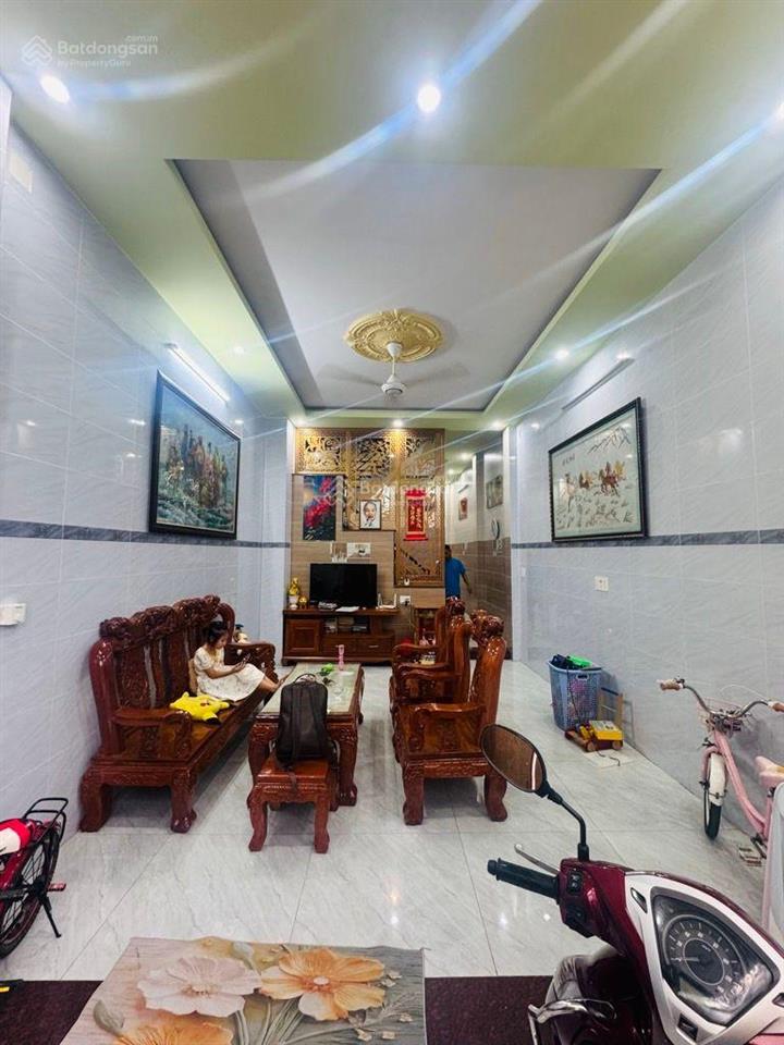 Ngay khu nhà cao cấp đường 26/3 qua aeon tân phú 5' 61m2  4 tầng tặng nội thất  hẻm xe tải