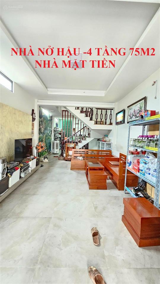 Khách cần bán gấp  mặt tiền đường tây sơn, tân phú  75m2  4 tầng  nở hậu  7.99 tỷ
