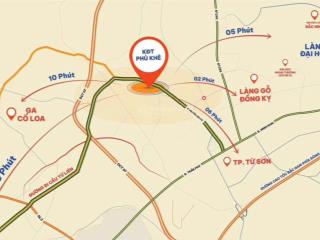 Cặp góc siêu đẹp trục đường 25m  kđt đại an  phù khê