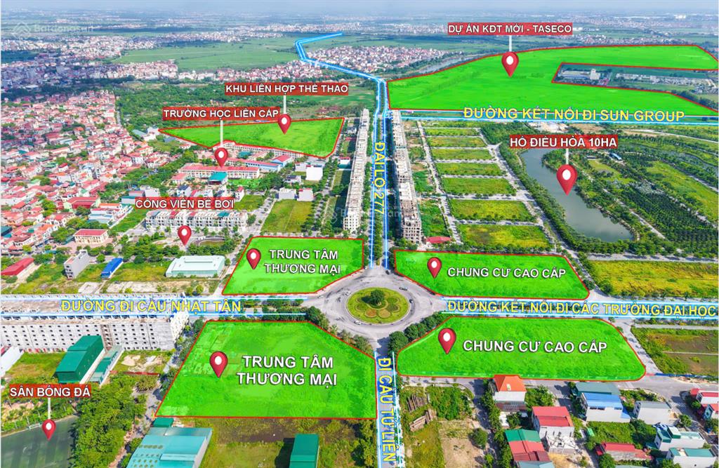 Lô đất vườn sen  nam hồng | 100,8m² mt 5m  giá 6,6 tỷ
