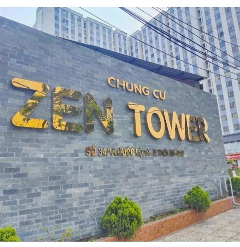Căn hộ zen tower 2pn 2wc, đã có sổ, view đẹp, giáp gò vấp