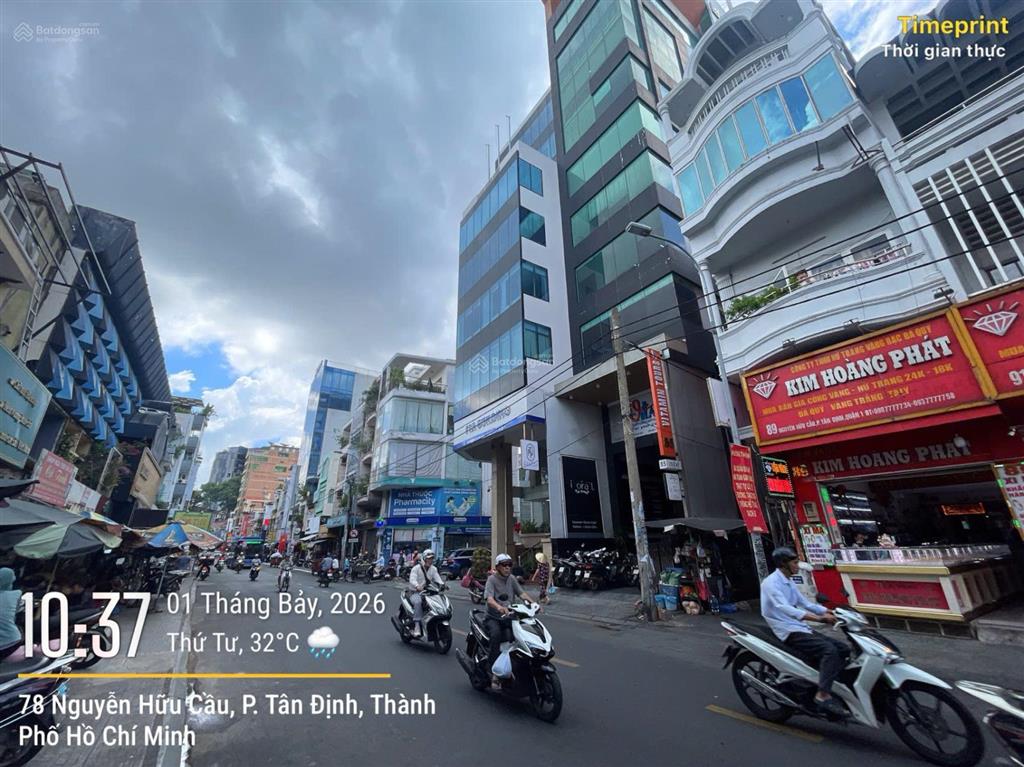 Hiếm chợ vàng nguyễn hữu cầu quận 1 2 mặt tiền nguyễn hữu cầu xây hầm 7 tầng