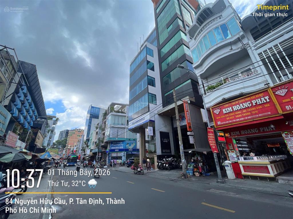 Hiếm chợ vàng nguyễn hữu cầu quận 1 2 mặt tiền nguyễn hữu cầu xây hầm 7 tầng