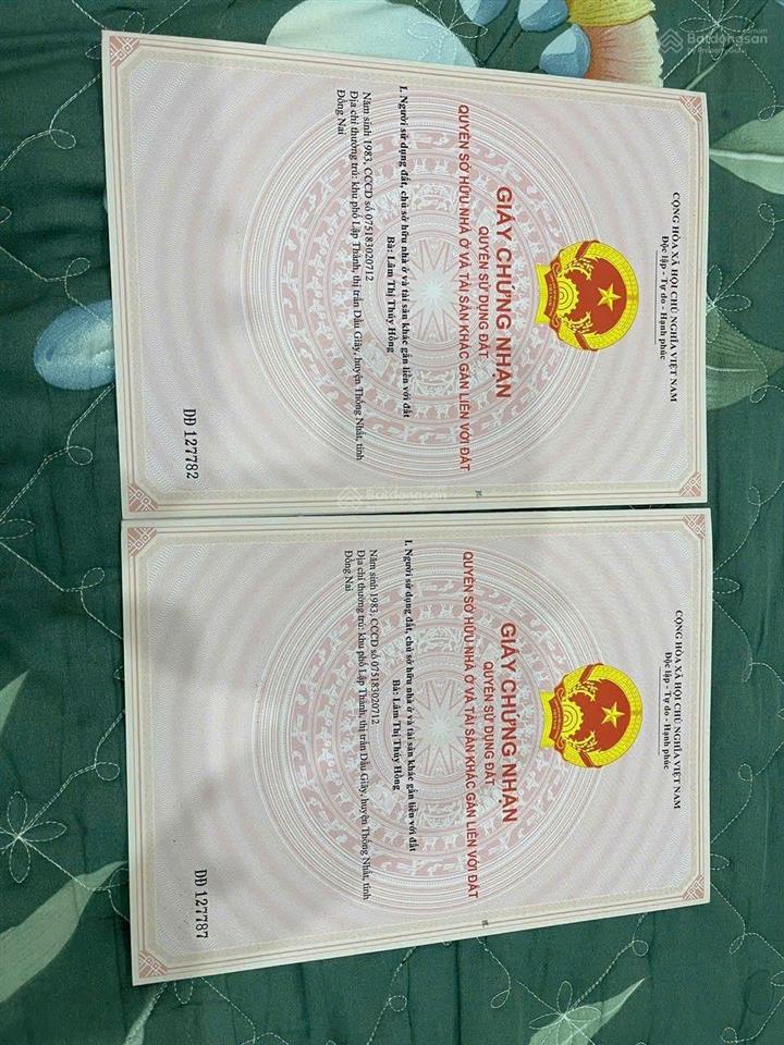 Bán đất chính chủ 488m2 có sổ hồng