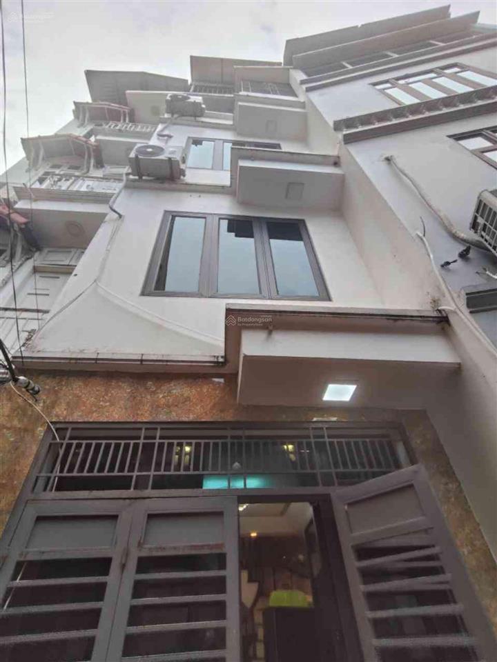 Bán nhà hồ đền lừ 24m2 5tầng full nội thất, nở hậu, ngõ rộng thoáng, an sinh đỉnh, chỉ 5,49tỷ (ctl)