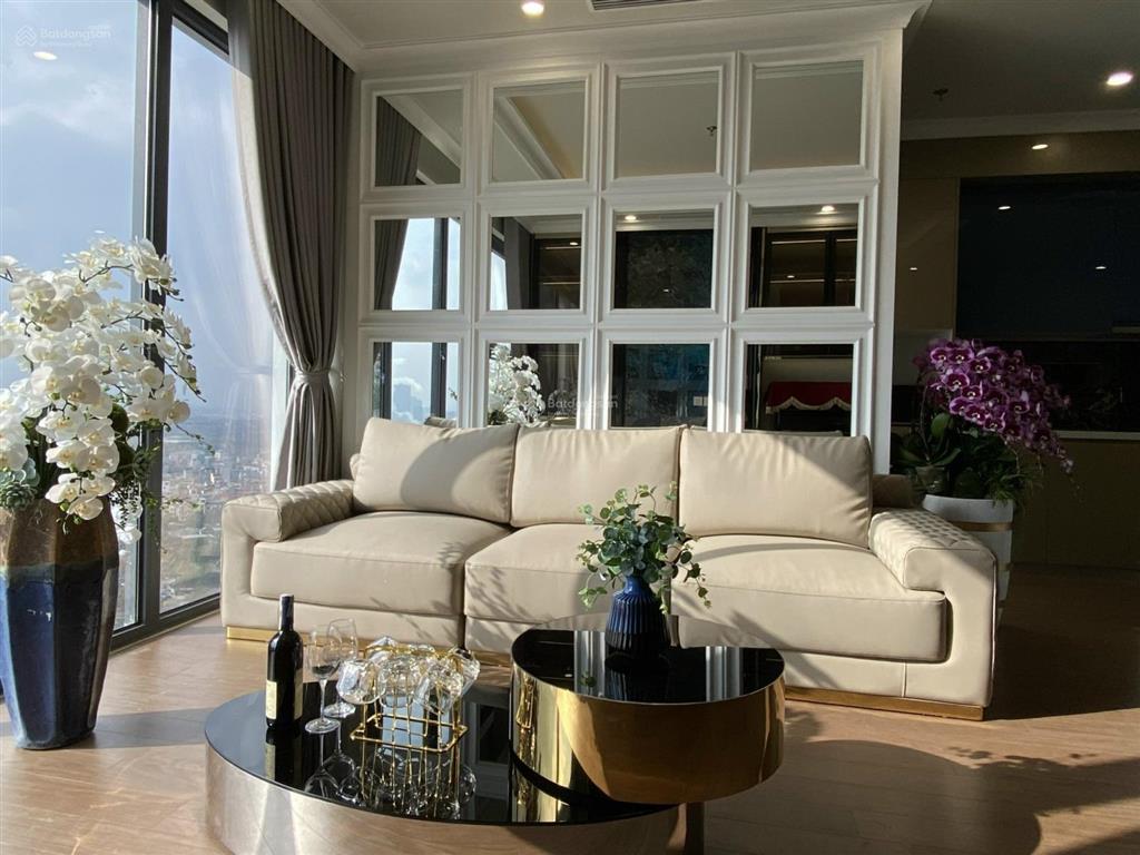 Chuyển nhượng căn hộ 3 ngủ full đồ nội thất, điện tử & lạnh đồ đẹp tầng 25 căn góc view công viên