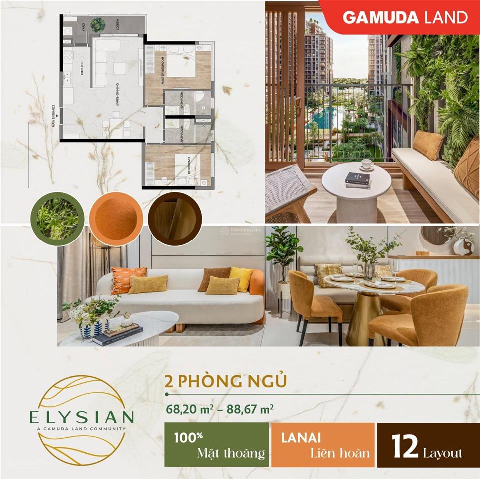 Bán căn hộ chung cư elysian, 7,9 tỷ, 100m2, quận 9, hồ chí minh, giá tốt hot!