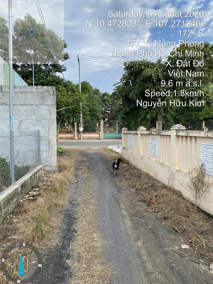 Bán đất trung tâm xã đất đỏ, tp hcm