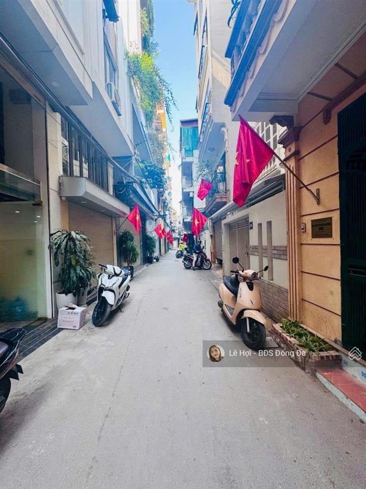 Chỉ 16 tỷ  ô chợ dừa, oto đỗ cửa, lô góc, dt 40m2*6 tầng, ngõ thông kinh doanh, gần phố, full đồ.