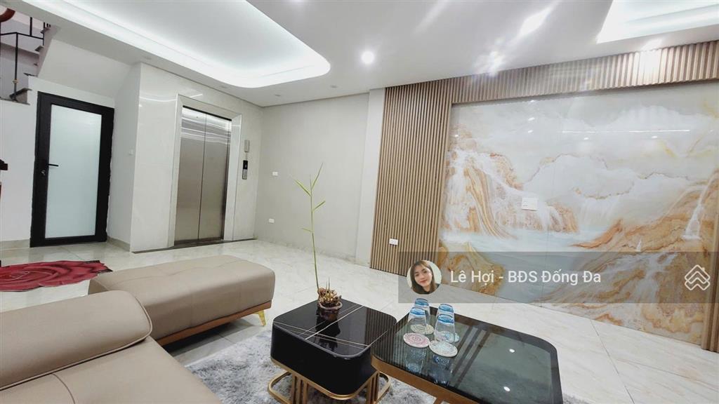 Nhà đẹp phố thái hà, đống đa. dt 42m2*6 tầng, thang máy, full nội thất, 10m ra phố, an sinh cực tốt
