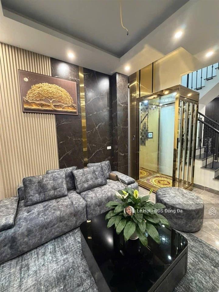 Hiếm! bán nhà gần ngã 6 ô chợ dừa 55m2 * 5 tầng, dân xây mới, thang máy, full nội thất, nhà gần phố