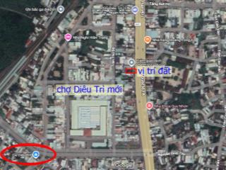 Bán nhà mặt tiền ql1a 251 trần phú, thị trấn diêu trì, tuy phước full thổ 400m2