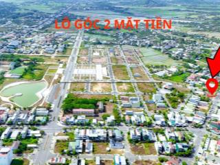 Bán đất lô góc 2 mặt tiền đường đặng thuỳ trâm thuộc la hà, tư nghĩa, công chứng nhận sổ ngay