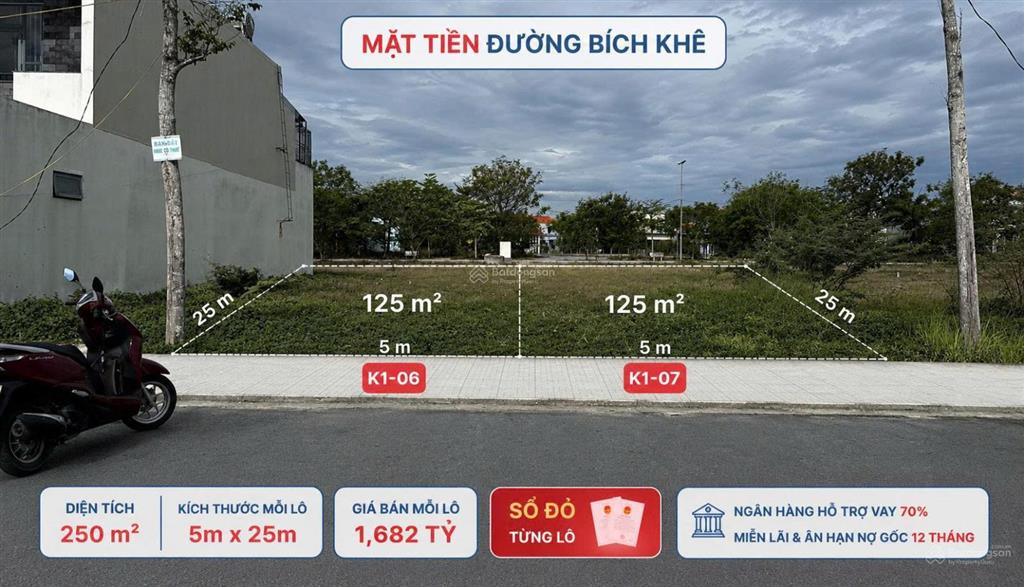 Giỏ hàng mới t7/2026, đối diện quảng trường, trung tâm tmdv, diện tích 5x25 125m2, giá nét 1,68 tỷ