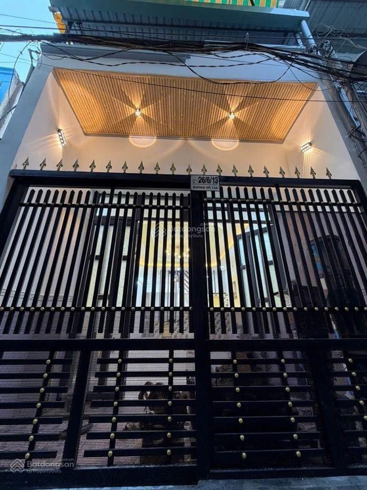Nhà ngay đường số 13a  bình tân 
44m2  2 tầng ( 4 x 11m)  khu gì xoài, lê văn qưới