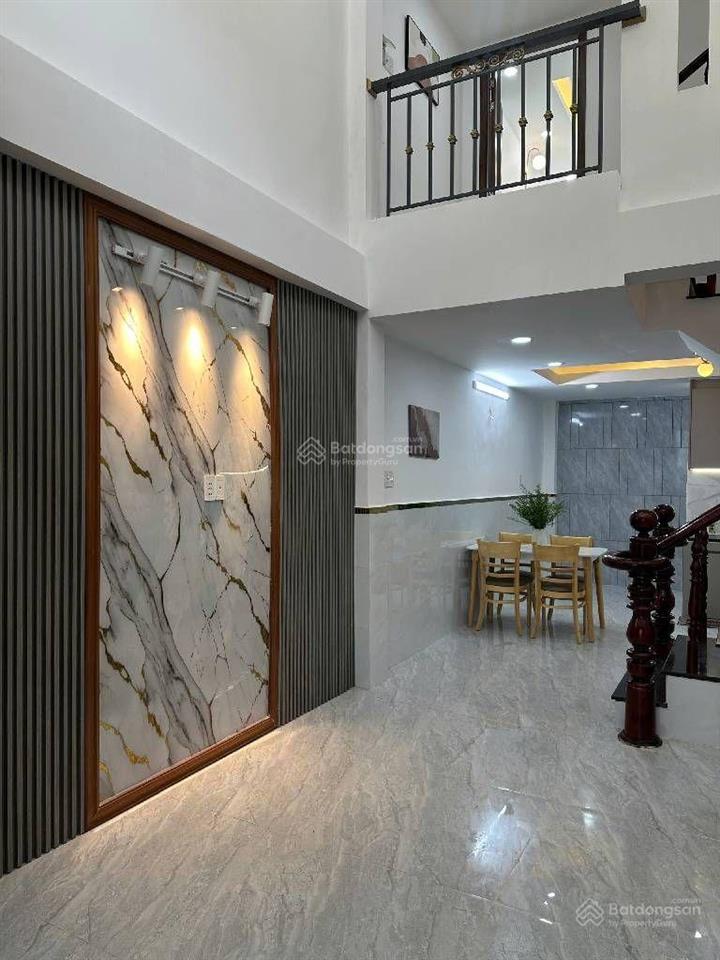 Lê văn qưới  44m2  4 tầng  hẻm oto  nhà mới đẹp, hoàn công đủ