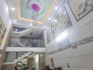 Nhà 5 tầng mã lò dtsd 215m2  hẻm oto tránh  5pn  shr hoan công  gần lê văn qưới , quận 6