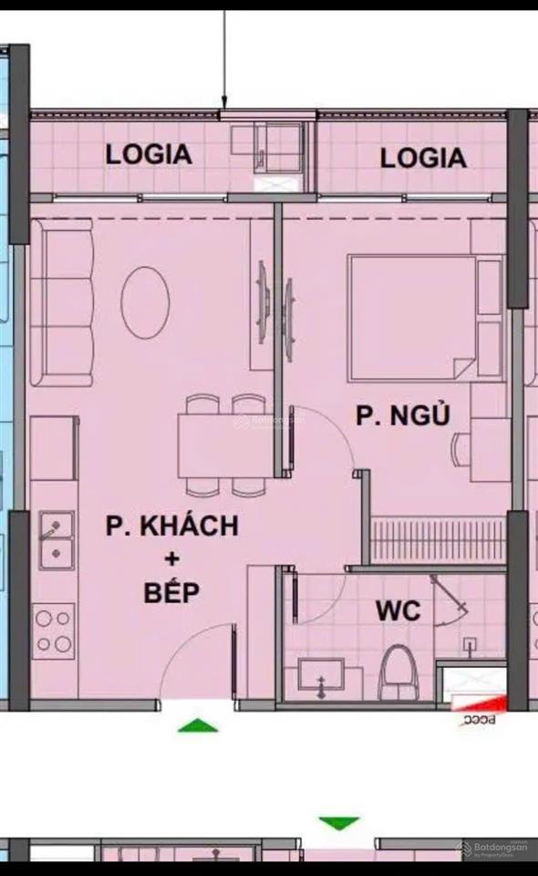 Căn 1n 43,5m giá tốt nhất thị trường cho các anh chị ạ