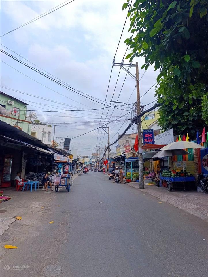 Đất giá rẻ mặt tiền đường lộ tẻ ngay chợ bà hom quận bình tân