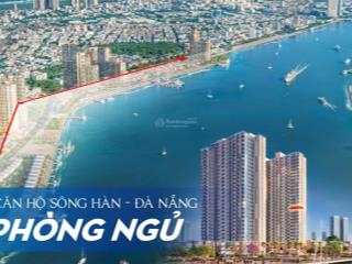 Duy nhất 1 căn góc 3pn 106,5m2 peninsula tầng 12  view pháo hoa sông hàn, hướng đông nam mát mẻ
