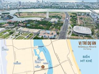 Duy nhất 1 trục căn studio 36m2 peninsula private|view sông hàn&pháo hoa diff|cho thuê trên 10%/năm