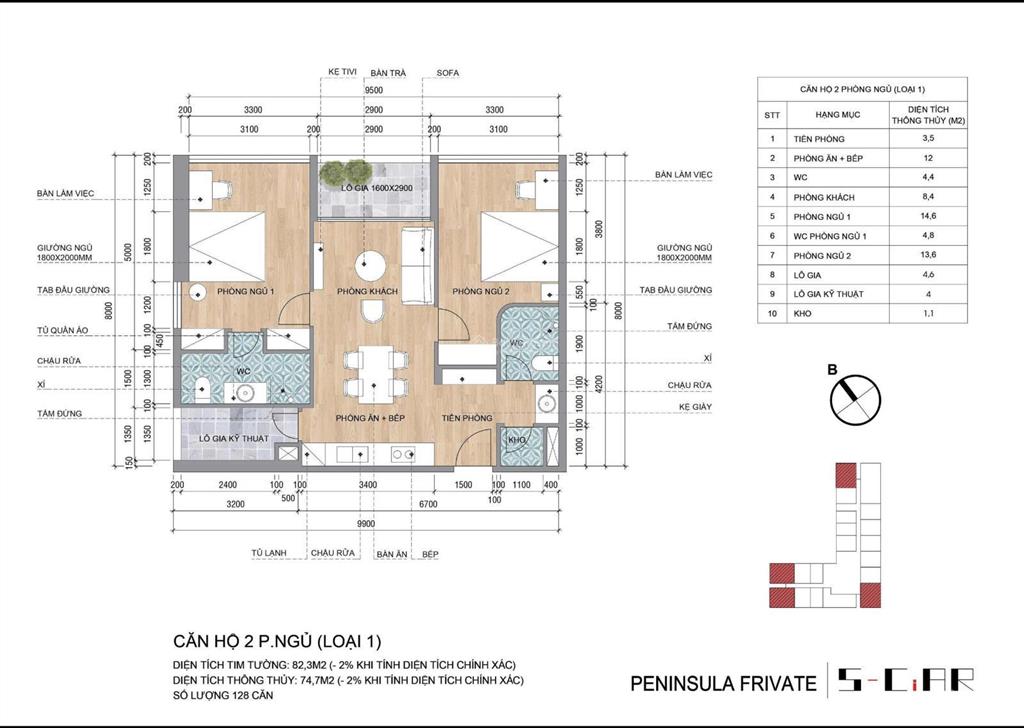 Bán căn studio chỉ từ 2,1 tỷ nằm ngay trung tâm hải châu  view sông hàn + pháo hóa diff + downtown