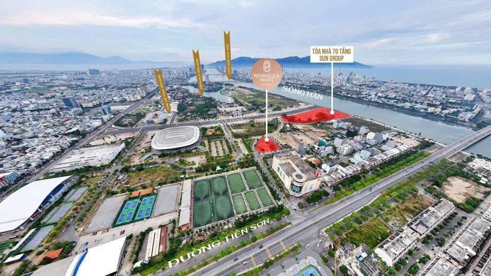 Bán căn studio chỉ từ 2,1 tỷ nằm ngay trung tâm hải châu  view sông hàn + pháo hóa diff + downtown