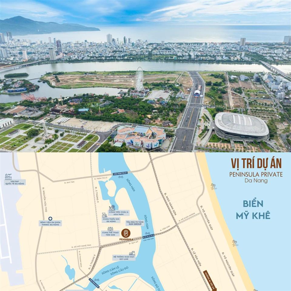 Bán căn studio chỉ từ 2,1 tỷ nằm ngay trung tâm hải châu  view sông hàn + pháo hóa diff + downtown