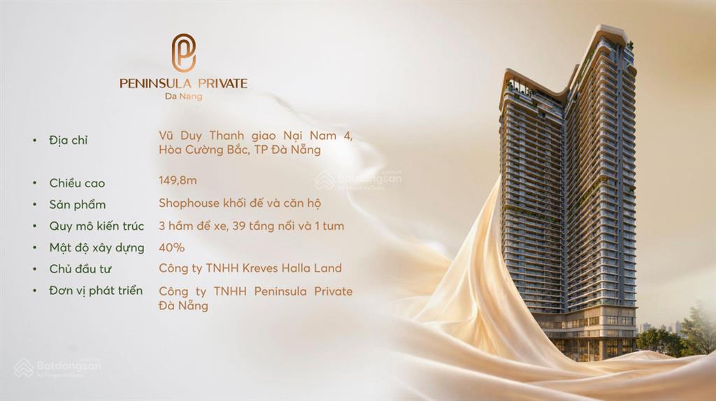 Peninsula private nhận booking 50tr/vị trí căn studio|1pn|2pnđối diện lotte, cạnh da nang downtown