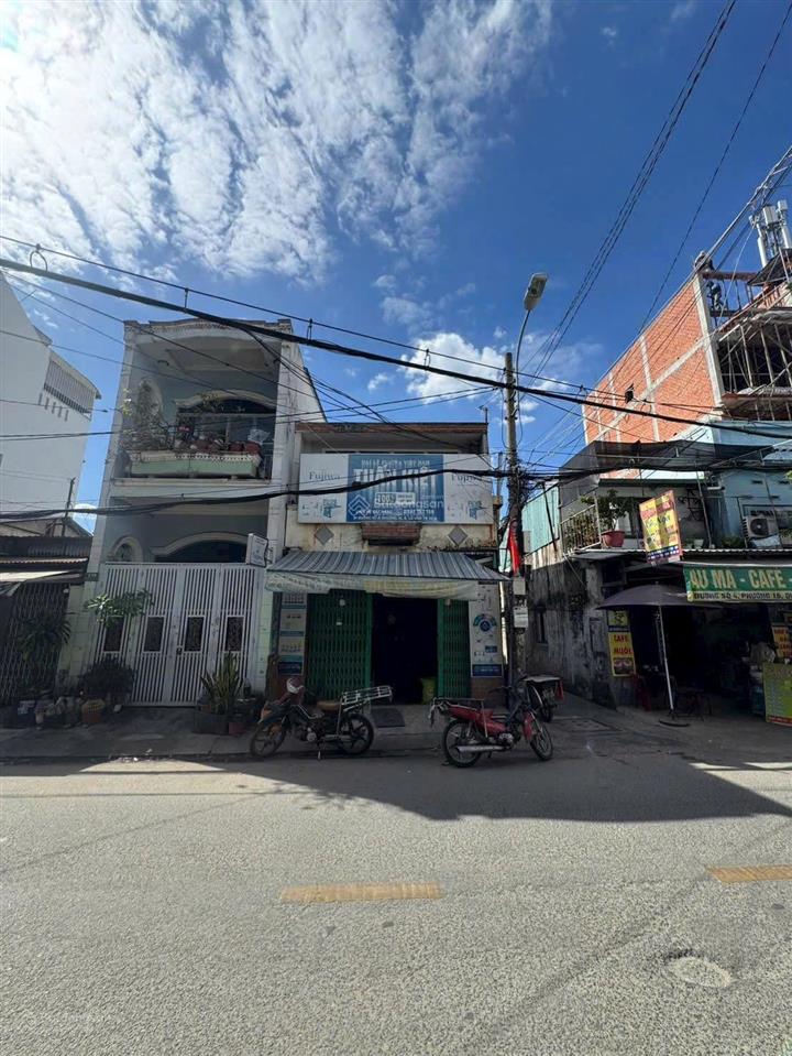 Mặt tiền kinh doanh đs 4 p16, gần lê văn thọ 4,4mx14,4m cn 60,8m2 1 lầu tiện xây mới chỉ 7,2 tỷ