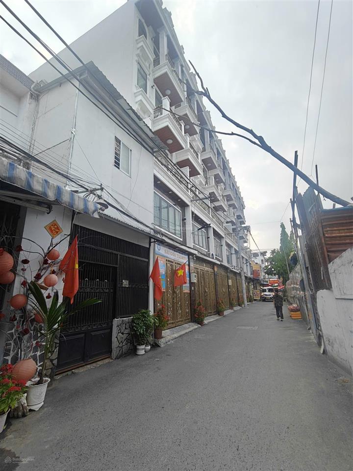 5,6mx16m vuông vức, hxh 76 đ.s 59 phạm văn chiêu, lg 6m xây 6 tầng, khu dân trí hẻm thông, 8 tỷ