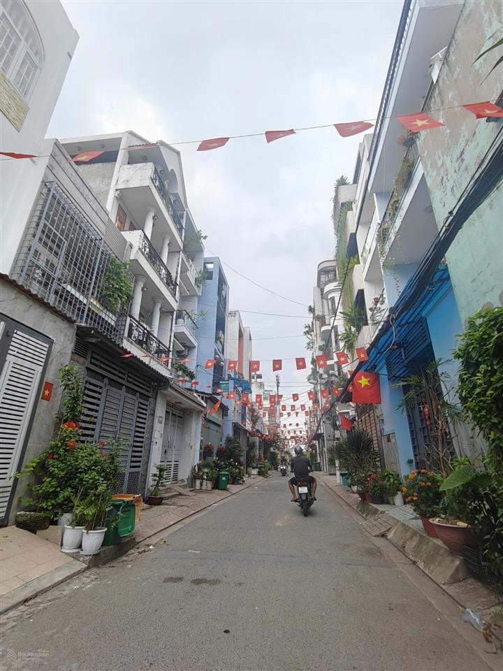 5,6mx16m vuông vức, hxh 76 đ.s 59 phạm văn chiêu, lg 6m xây 6 tầng, khu dân trí hẻm thông, 8 tỷ