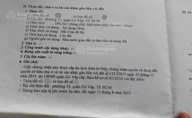 Hơn 80 triệu/m2 có ngay 100m2 đất hxt 10m trước nhà, gpxd 6 tầng full dt 5,5mx18,5m