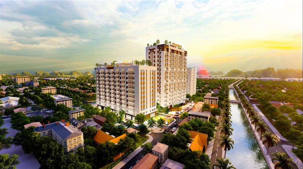 Căn hộ 2 phòng ngủ  2 vệ sinh mới tinh luxcity cẩm phả tòa a2  tỷ suất dòng tiền cao nhất