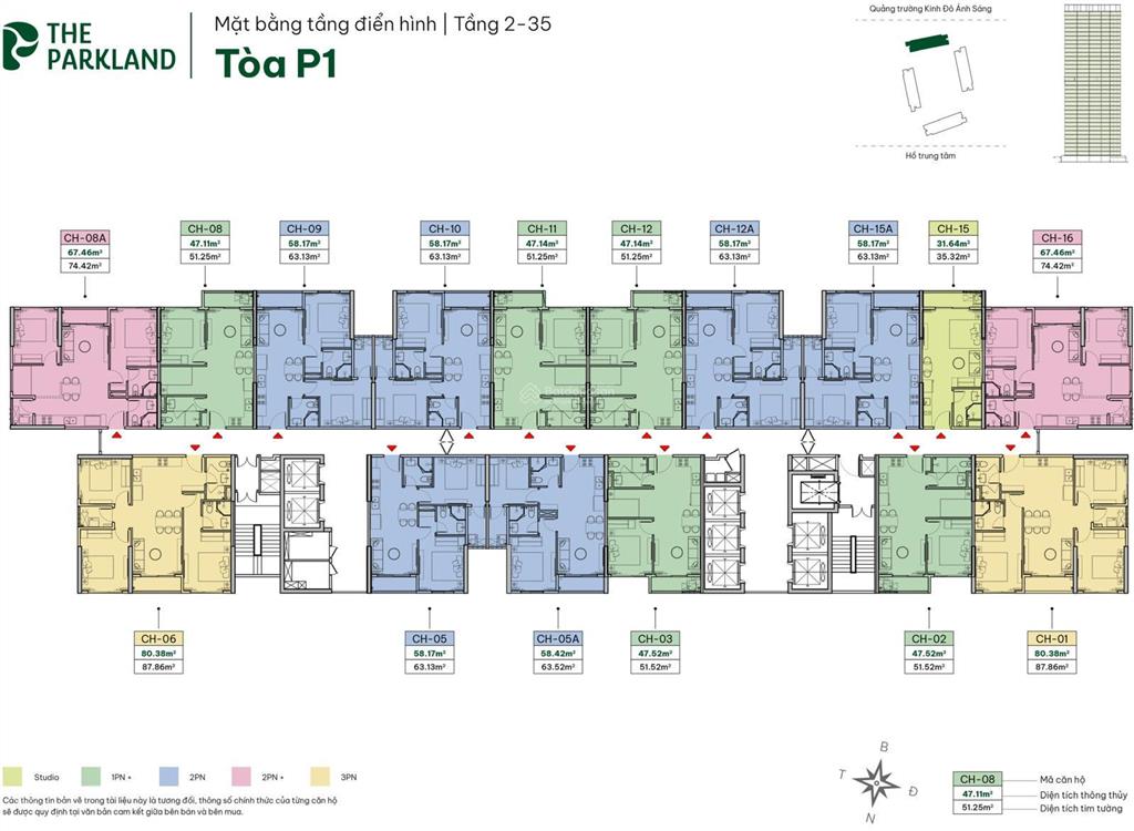 Đầu tư quỹ căn giá tốt tại the parkland  imperia ocean city 2